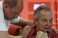 Coletiva de apresentação de Abel Braga no Inter<!-- NICAID(16177389) -->