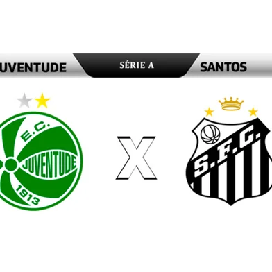 Juventude x Santos, pelo Brasileirão 2025.<!-- NICAID(16161425) -->