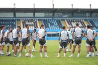 Grêmio, treino, Belém<!-- NICAID(16381051) -->