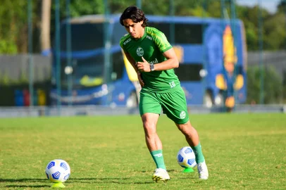 Juventude realiza treinamento em Recife-PE antes de enfrentar o Sport, na Arena Pernambuco, pela 24ª rodada do Brasileirão Série A.<!-- NICAID(14907242) -->