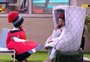 Daniele e Diego Hypolito discutem sobre dinâmica no "BBB 25": "Você me corta"
