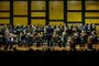 Orquestra Sinfônica de Porto Alegre realiza concerto de Natal na casa da Ospa (junto ao Centro Administrativo do Estado). O maestro e diretor artístico da Ospa, Evandro Matté, comanda o concerto de encerramento da Temporada 2022 da orquestra.<!-- NICAID(15298738) -->