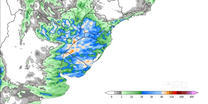 Climatempo / Reprodução Climatempo / Reprodução