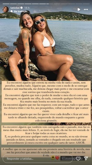 @tatiidias Instagram / Reprodução
