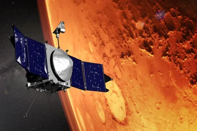 Após perder sinal, Nasa encerra missão que ajudou a explicar por que Marte perdeu sua atmosfera<!-- NICAID(16299365) -->