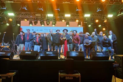 Milonga é grande campeã do Carijo da Canção Gaúcha, em Palmeira das Missões<!-- NICAID(15802271) -->