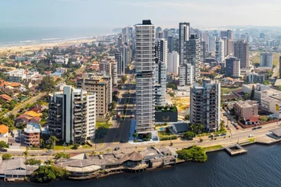 Edifício Legend, da construtora R Dimer, será um dos mais altos de Torres, no Litoral Norte<!-- NICAID(16200242) -->