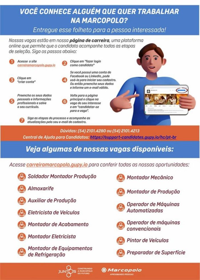 Marcopolo / Reprodução Marcopolo / Reprodução
