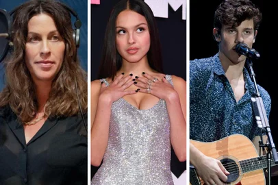 Alanis Morissette, Olivia Rodrigo, Shawn Mendes, Lollapalooza 2025<!-- NICAID(15856906) -->