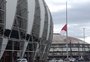 Inter coloca bandeira do Beira-Rio a meio-mastro em luto por Manga