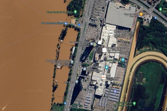 Google Maps / Reprodução Google Maps / Reprodução