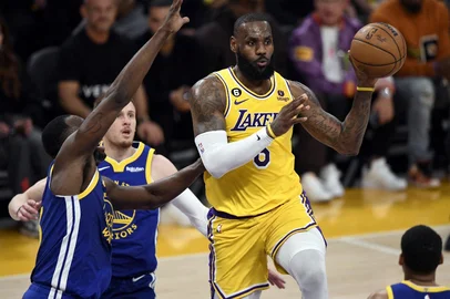 LeBron James. NBA, Lakers