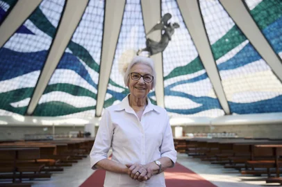 Sister Rosita Milesi, who is the Global Laureate of the 2024 UNHCR Nansen Refugee Award, stands inside the Catedral Metropolitana de Brasilia in the centre of the Brazilian capital. She has been a member of the Congregation of the Missionaries of Saint Charles Borromeo, or Scalabrinian missionaries, for more than 60 years. The Congregation is renowned for its global work with refugees and migrants. Sister Rosita is currently a member of the board of directors of the Scalabrinian Foundation. Throughout her life, her faith has guided her work to support refugees and migrants. Sister Rosita, whose organization, the Institute for Migration and Human Rights (IMDH) has been providing legal and social assistance in Brazil to people forced to flee for more than 25 years, is being honoured for her commitment over the past four decades to supporting and advocating for refugees.âFrom one moment to the next, they find themselves in a place with a different language, a different culture, different traditions, knowing that they have lost everything they once had, and now have to start a new life,â says Sister Rosita. ; Sister Rosita Milesi is the Global Laureate of the 2024 UNHCR Nansen Refugee Award. The founder and Director of the Institute for Migration and Human Rights (IMDH), which has provided legal and social assistance to refugees, asylum-seekers, migrants and others in need of international protection in Brazil for more than 25 years, Sister Rosita is being recognized for her leadership and tireless work over the past four decades to assist refugees and help shape Brazilâs inclusive legislation and policies towards people forced to flee.   As of April 2024, Brazil hosts more than 731,000 people in need of international protection. Most refugees come from Venezuela, through the northern state of Roraima, while others have arrived with humanitarian visas from Afghanistan, Haiti, Syria, and Ukraine, mainly through SÃ£o Paulo international airport. In recent years,<!-- NICAID(15887387) -->