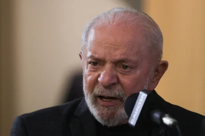 Em visita ao RS, presidente Luiz Inácio Lula da Silva concede entrevista ao Gaúcha Atualidade ao lado do ministro Paulo Pimenta. Fotos: Jonathan Heckler/Agencia RBS<!-- NICAID(15842210) -->