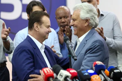 Caiado foi escolhido como pré-candidato por ter mais chances de chegar no 2º turno, diz KassabSP - ELEIÇÕES 2026/PRESIDÊNCIA/PSD/CAIADO/KASSAB - POLÍTICA - O presidente nacional PSB, Gilberto Kassab, durante o lançamento da pré-candidatura do governador de Goiás, Ronaldo   Caiado, à presidência da República pelo partido, na tarde desta segunda-feira, 30 de março de 2026, na sede do PSD,   na região central de São Paulo. Kassab afirmou que escolheu Caiado por ser o nome com mais chances de chegar ao   segundo turno das eleições em outubro deste ano. Segundo o mandatário do PSD, o goiano tem potencial de vencer o   presidente Luiz Inácio Lula da Silva (PT) ou o senador Flávio Bolsonaro (PL-RJ), favoritos da disputa.    30/03/2026 - Foto: TOMZÉ FONSECA/MODUSFOCUS/ESTADÃO CONTEÚDOEditoria: POLÍTICALocal: SÃO PAULOIndexador: TOMZÉ FONSECAFonte: modusfocus.com.brFotógrafo: MODUSFOCUS<!-- NICAID(16255453) -->