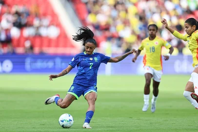 brasil x colombia pela final da Copa América feminina<!-- NICAID(16093237) -->