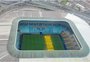 FOTO: como está a limpeza do telhado da Arena do Grêmio
