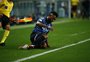 Borja sofre ruptura parcial em ligamento do tornozelo e será baixa no Grêmio por quatro semanas