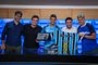 RS - FUTEBOL/CAMPEONATO BRASILEIRO 2023/GREMIO X VASCO  - ESPORTES - Entrevista pós Grêmio e Vasco disputada na noite deste domingo na Arena do Gremio, em partida valida pela Campeonato Brasileiro 2023. FOTO: LUCAS UEBEL/GREMIO FBPA<!-- NICAID(15615712) -->