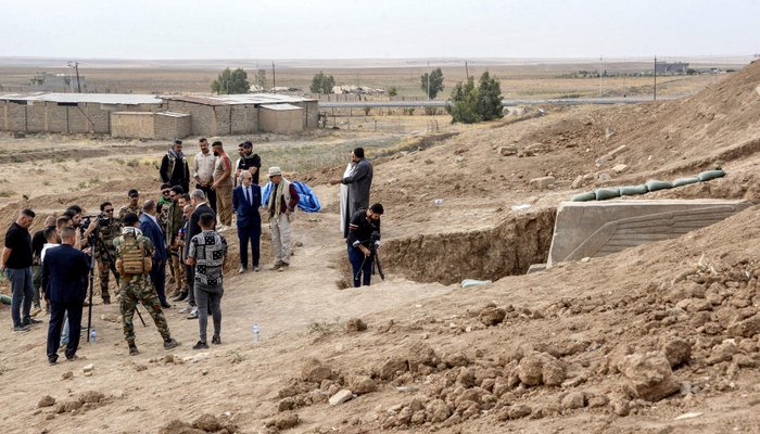 Escavação arqueológica foi conduzida por especialistas europeus e iraquianos.
