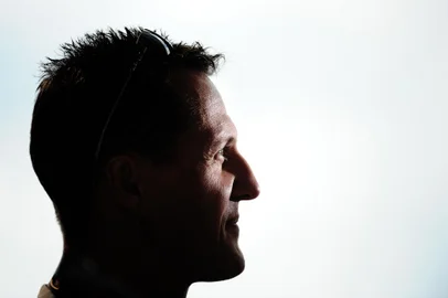 Michael Schumacher intends to end his career(dpa-file) - A file picture dated 29 July 2010 shows German Formula One pilot Michael Schumacher of Nercedes GP during a press conference in Budapest, Hungary. 43-year-old Schumacher announced on 04 October 2012 in Suzuka, that he will end his career after the current season. Photo: Peter Steffen/DPA, AFP ***FOTO COMPRADA COM EXCLUSIVIDADE PARA CAPA DE ZERO HORA IMPRESSO***NÃO USAR SEM DESEMBARGAR COM EDITOR DE CAPA E DE FOTOGRAFIA DO JORNAL***Local: BudapestIndexador: Peter SteffenFonte: DPA<!-- NICAID(10096303) -->