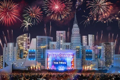 Rendering do palco Skyline do festival The Town, que inicia dia 2/9 em São Paulo.<!-- NICAID(15528503) -->