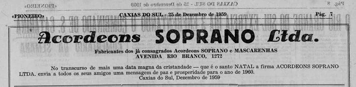 Jornal Pioneiro / Reprodução Jornal Pioneiro / Reprodução