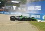 Brasileiro Gabriel Bortoleto sofre acidente no primeiro treino da Fórmula 1 no GP de Emilia-Romagna