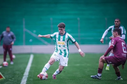 Juventude x Caxias, pelo jogo de volta das quartas de final do Gauchão Sub-20.<!-- NICAID(16304194) -->
