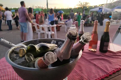 São quase 40 diferentes rótulos a disposição do público no Festival do Moscatel de Farroupilha<!-- NICAID(15276322) -->