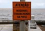 Obra da orla de Ipanema, em Porto Alegre, chega a quase 60% de conclusão