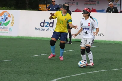 Eliane, Brasil, futebol de cegas