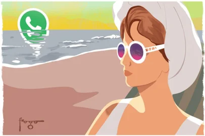 Ilustração de Martha Medeiros para caderno Donna.online<!-- NICAID(15710956) -->