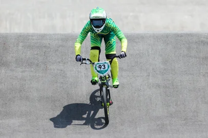 29.07.2021 - Jogos Olímpicos Tóquio 2020 - Ciclismo BMX Feminino. Na foto a atleta Priscila Carnaval. Foto: Wander Roberto/COB<!-- NICAID(14847707) -->