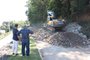 Nestor Tissot visita obras emergenciais em Gramado. Trabalho no bairro Três Pinheiros é para a liberação de mais moradias após problemas causados pela chuva do último dia 18. <!-- NICAID(15614770) -->