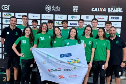 Recreio da Juventude encerra Campeonato Brasileiro Júnior com medalhas e recordes<!-- NICAID(16302097) -->