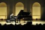 Concerto do pianista Philip Glass, no Teatro São Pedro em Porto Alegre.<!-- NICAID(7500718) -->