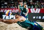 Brasil conquista uma prata e um bronze em etapa do Circuito Mundial de vôlei de praia