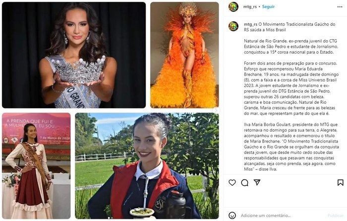 @mtg_rs Instagram/ Reprodução