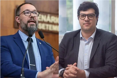 Fernando Gomes / AL / Divulgação / Bruno Lanzer / Arquivo Pessoal Deputado estadual Claudio Branchieri (PL) e economista da bancada do Novo na Assembleia Legislativa Bruno Lanzer<!-- NICAID(16383012) -->