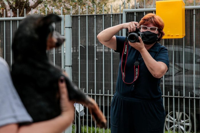 Fotógrafa Márcia Messa, 46 anos, é a responsável pelo projeto