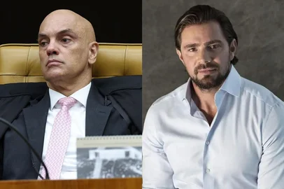 Luiz Silveira,Banco Master / STF,Divulgação Ministro Alexandre de Moraes e banqueiro Daniel Vorcaro<!-- NICAID(16357154) -->