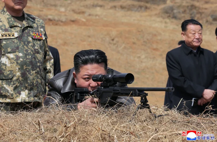 STR/KCNA VIA KNS / AFP