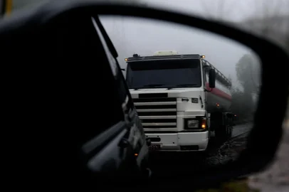 Caminhoneiro Vilson Trois, de Farroupilha.<!-- NICAID(7210006) -->