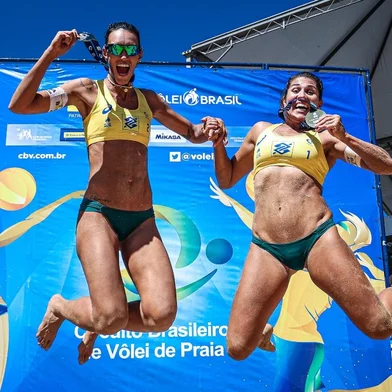 Fernanda Berti e Maria Elisa, vôlei de praia