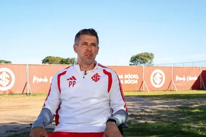 Paulo Pezzolano em entrevista exclusiva ao Globo Esporte<!-- NICAID(16331421) -->