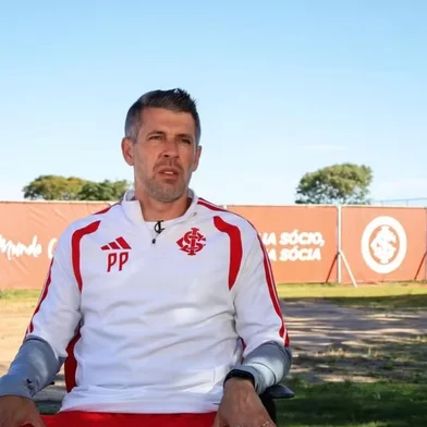 Paulo Pezzolano em entrevista exclusiva ao Globo Esporte<!-- NICAID(16331421) -->
