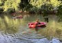 Corpo de Bombeiros realiza buscas por adolescente que desapareceu no Eco Parque da Usina, em Jacutinga