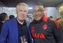 Ancelotti encontra Roger Machado antes de Inter e Flamengo pela Libertadores