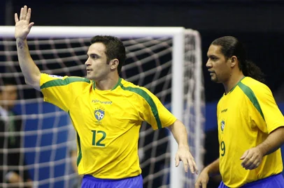 Falcão da seleção brasileira - mundial de Futsal#PÁGINA:15 Fonte: AP Fotógrafo: Eraldo Peres<!-- NICAID(318650) -->